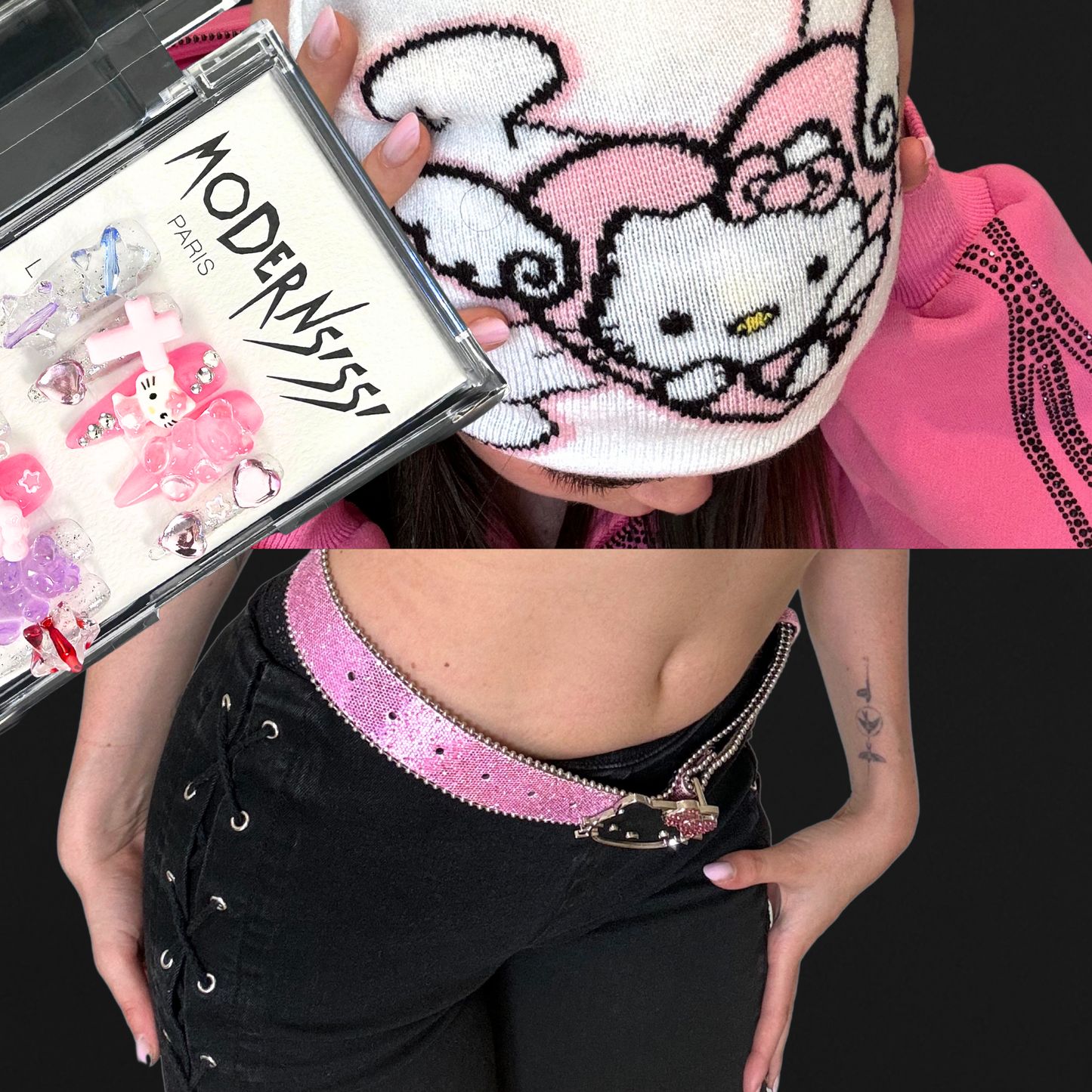 KITTYPACK^^ BELT+HAT+TAMMY